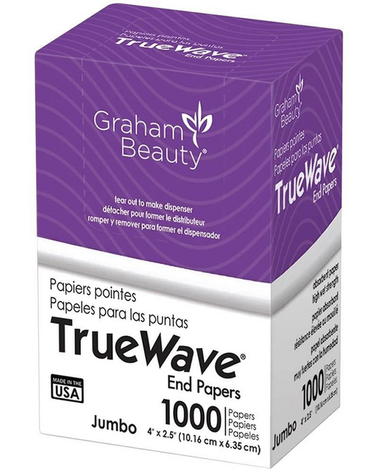 GRAHAM BEAUTY JUMBO TRUE WAVE END PAPER 4X2.5