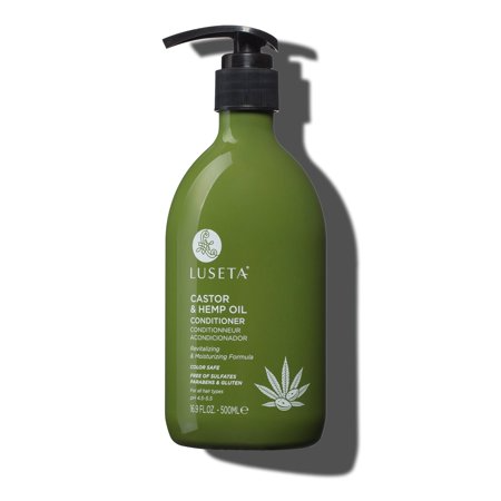 LUSETA BEAUTY CASTOR & HEMP OIL CONDITIONER 16.9FL OZ