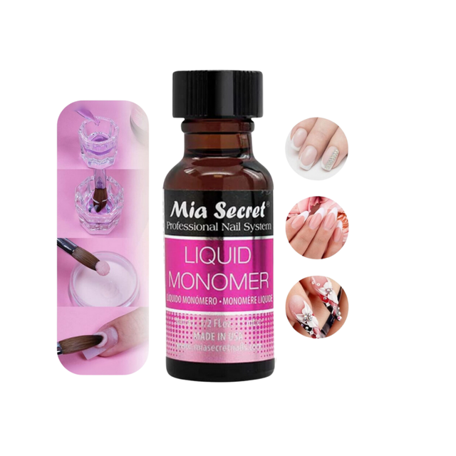 MIA SECRET LIQUID MONOMER 1/2 OZ