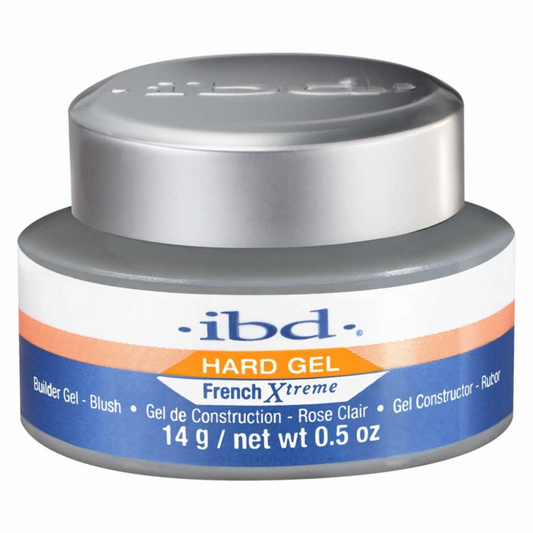 IBD HARD GEL LED/UV BUILDER 0.5OZ FRENCH XTREME ROSE CLAIR