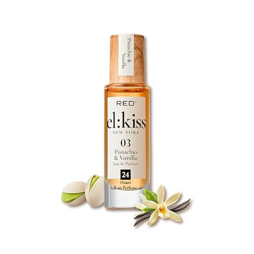 EL KISS ROLL ON PERFUME OIL PISTACHIO & VANILLA PHB03