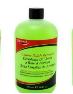SUPER NAIL ACETON POLISH REMOVER 16FL OZ