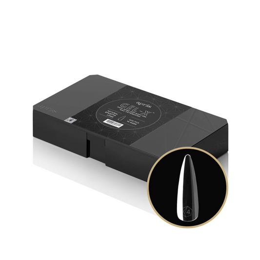 APRES GEL X NAIL EXTENSIONS NATURAL STILETTO LONG
