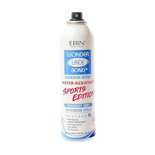 EBIN NEW YORK SPORTS EDITION WONDER LACE BOND ADHESIVE SPRAY 6.08FL O