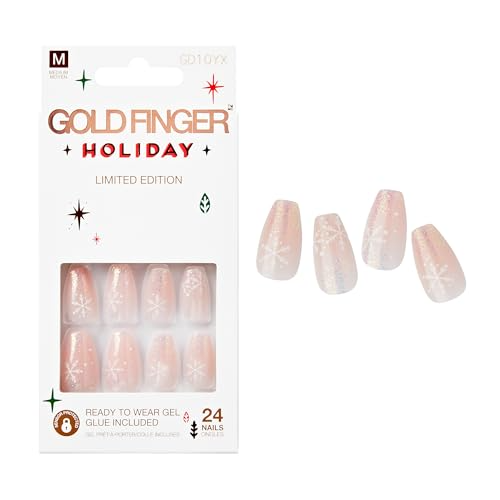KISS NAIL HOLIDAY GD10YX