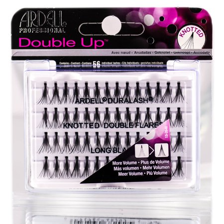 ARDELL EYELASHES KNOTTED DOUBLE UP FLARES LONG BLACK