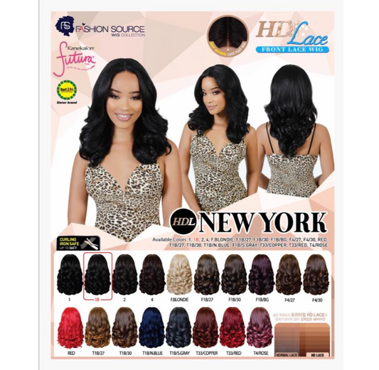 GOLDEN STATE FASHION SOURCE EZ SYNTHETIC LACE FRONT WIG EZL-NEW YORK COLOR F.BLONDIE