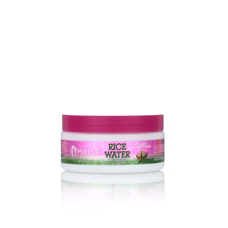 MIELLE RICE WATER ALOE VERA DEEP CONDITIONER 8OZ