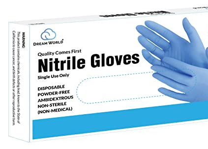 DREAM WORLD NITRILE GLOVES MEDIUM BR5416M