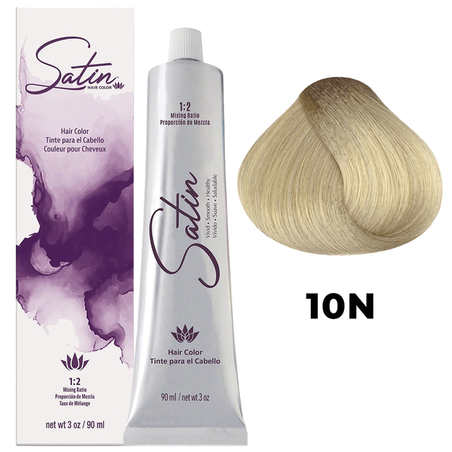 SATIN HAIR COLOR 10N ULTRA LIGHT BLONDE