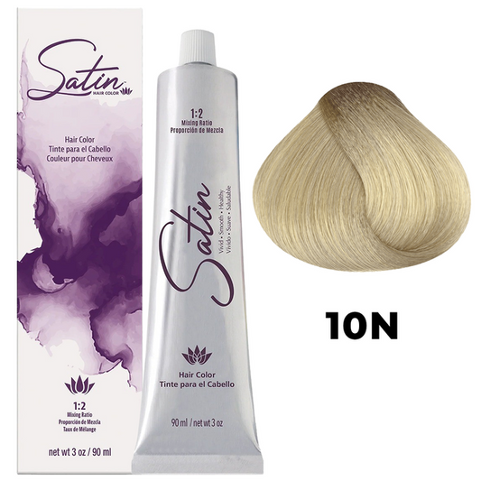 SATIN HAIR COLOR 10N ULTRA LIGHT BLONDE
