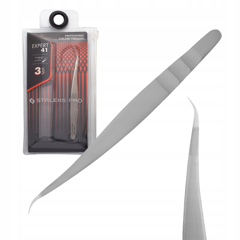 STALEKS PRO EXPERT 41/3 EYELASH TWEEZERS