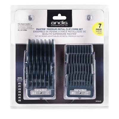 ANDIS ATTACHMENT COMB SET PREMIUM METAL