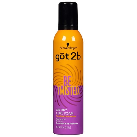 SCHWARZKOPF GOT 2B BE TWISTED CURL FOAM 8OZ