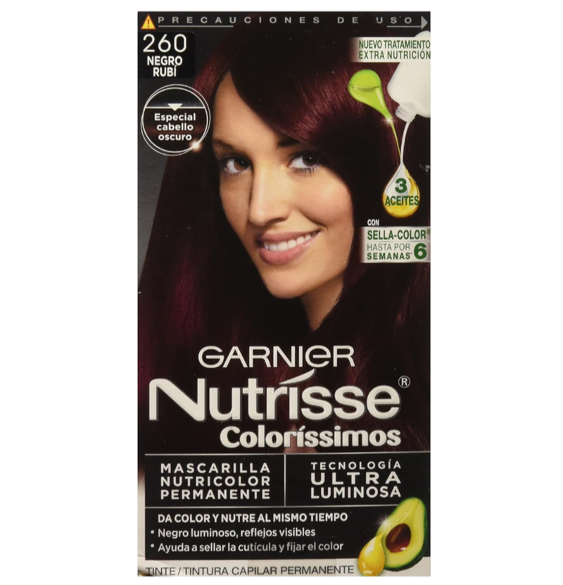 GARNIER HAIR COLOR 260 NEGRO RUBI