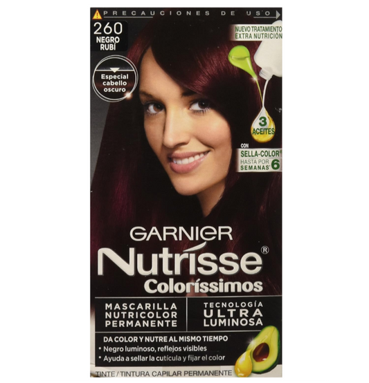 GARNIER HAIR COLOR 260 NEGRO RUBI