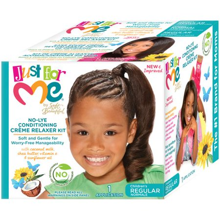 JUST FOR ME CONDITIONING CREAM RELAXER KIT REGULAR