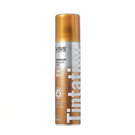 RED BY KISS HAIR COLOR SPRAY TCS06 GOLD LUSTERS