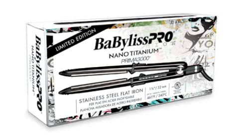 BABYLISS PRO FLAT IRON PRIMA3000 BLACK