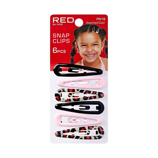 RED BY KISS SNAP CLIPS PN18