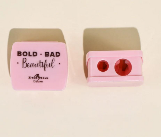 Italia Deluxe Duo Eye & Lip Liner Pencil Sharpener