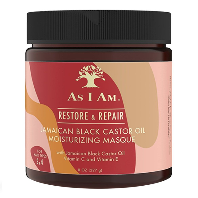 AS I AM 8 OZ JAMAICAN BLACK CASTOR OIL MOISTURIZING M