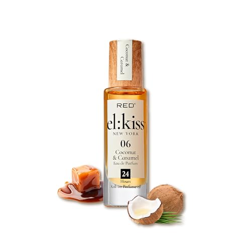 EL KISS ROLL ON PERFUME OIL COCONUT & CARAMEL PHB06