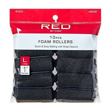 RED BY KISS FOAM ROLLER LARGE 1'' HRS08