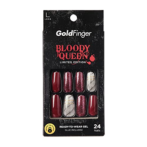 KISS NAIL BLOODY QUEEN GD02X