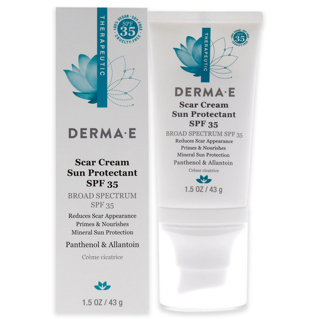 DERMA E SCAR CREAM SUN PROTECTOR SPF35
