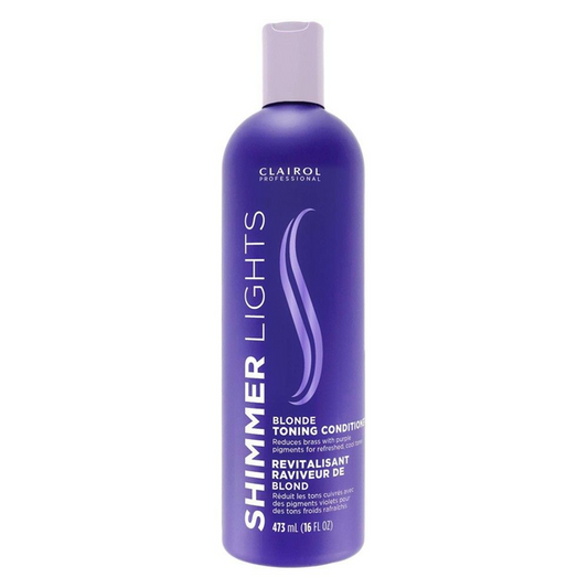 CLAIROL SHIMMER LIGHTS BLONDE TONING CONDITIONER 16FL OZ