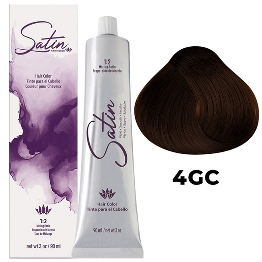 SATIN HAIR COLOR 4GC GOLDEN COPPER CHESTNUT