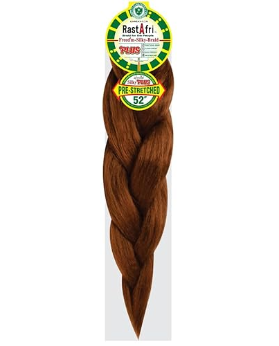 RASTAFRI SILKY BRAID 52'' PLUS COLOR 30