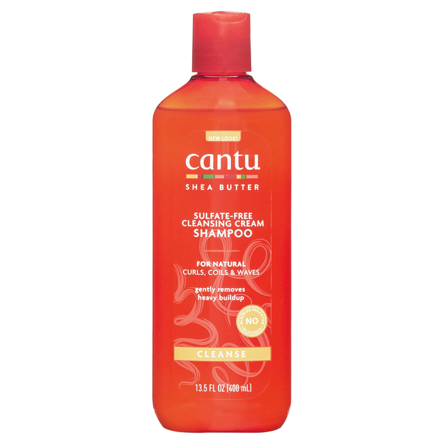 CANTU SHEA BUTTER SULFATE FREE CLEANSING CREAM SHAMPOO