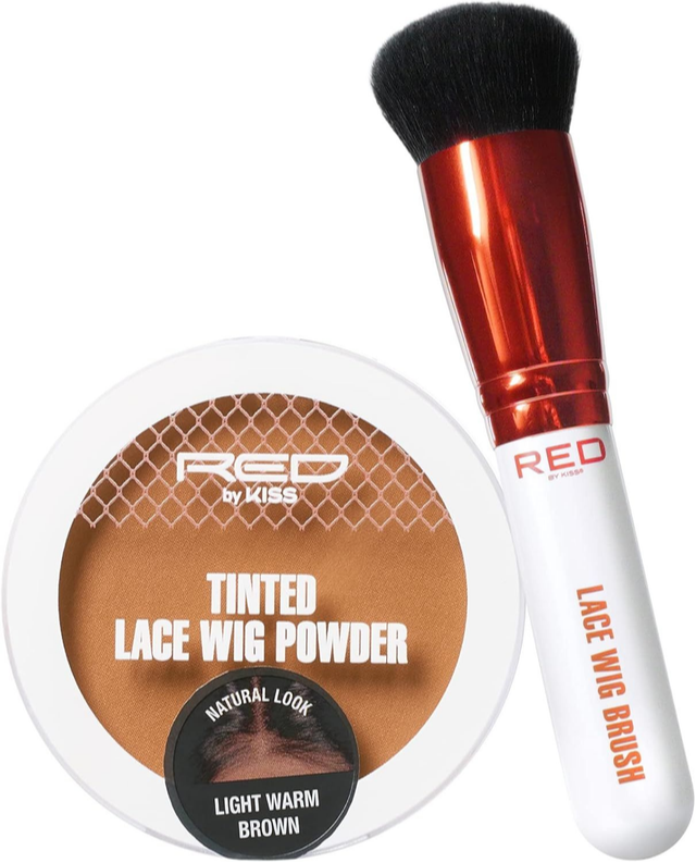 RED BY KISS LACE WIG BRUSH WB01