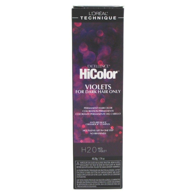 LOREAL HICOLOR H20 RED VIOLET