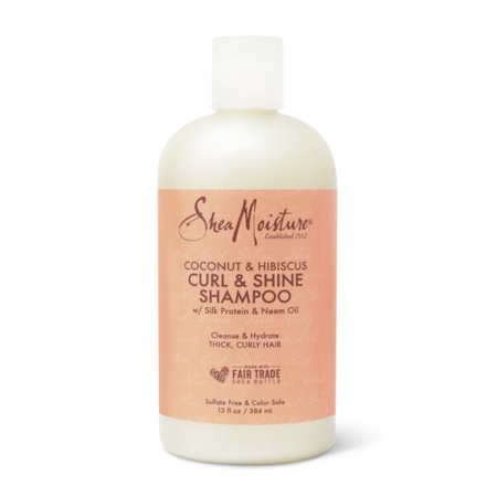 SHEA MOISTURE CURL & SHINE SHAMPOO 13FL OZ