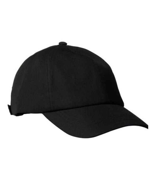 RED BY KISS SATIN LINED BASEBALL CAP FH001 BLACK