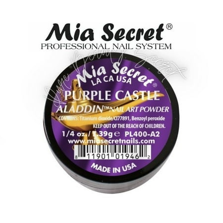 MIA SECRET NAIL ART POWDER 1.4 PURPLE CASTLE