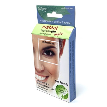GODEFROY INSTANT EYEBROW TINT MEDIUM BROWN