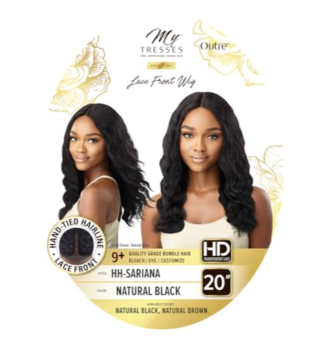 OUTRE HUMAN HAIR WIG MY TRESSES HH-SARIANA NATURAL BLACK