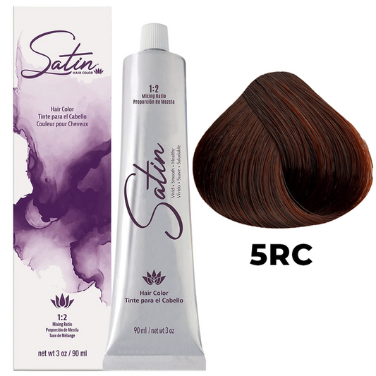 SATIN HAIR COLOR 5RC LIGHT RED COPPER CHESTNUT