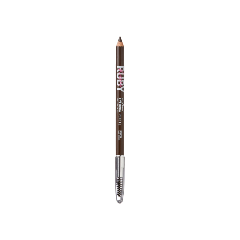 RUBY KISSES EYEBROW PENCIL DARK BROWN RBWP02