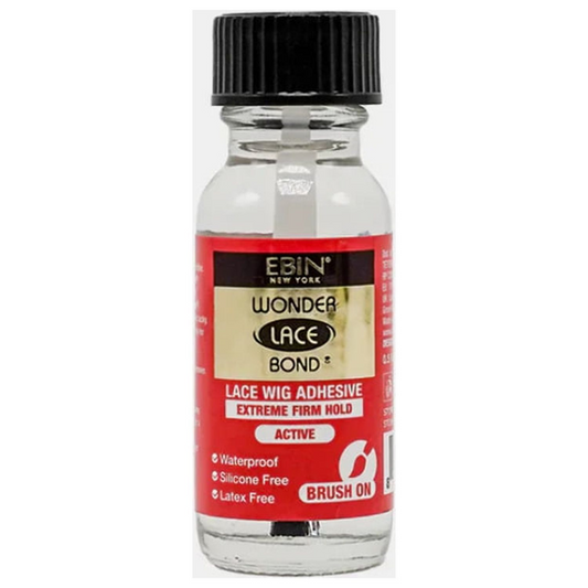 EBIN NEW YORK LACE BOND CLEAR RED 0.5OZ