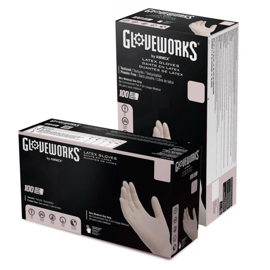 GLOVEWORKS GLOVES POWDER FREE MEDIUM