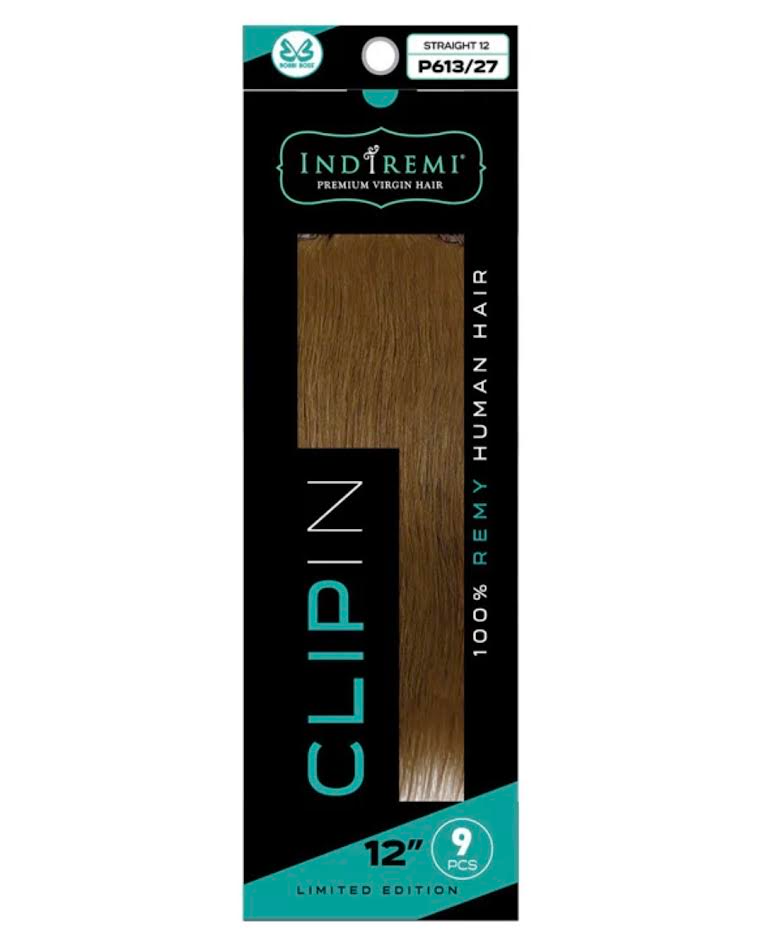 BOBI BOSS INDIREMI HAIR 9PCS STRAIGHT 12'' COLOR 2