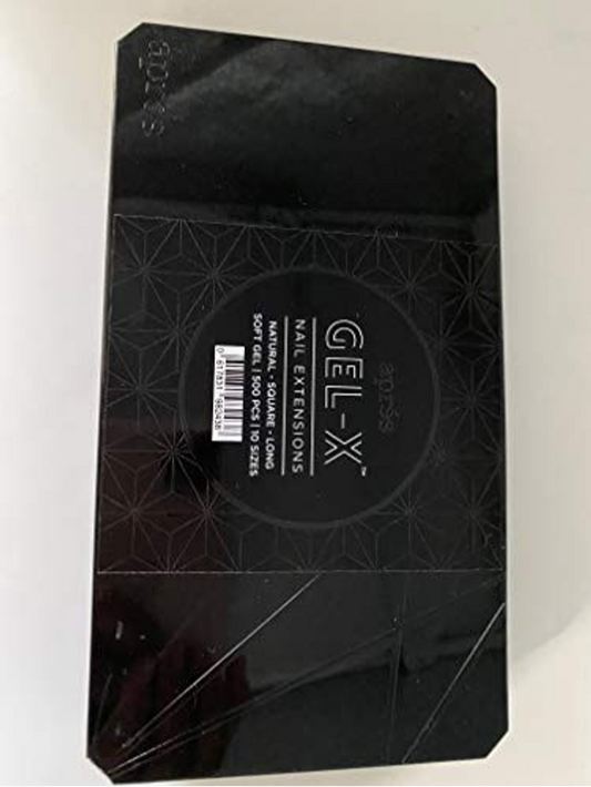 APRES GEL X NAIL EXTENSIONS NATURAL SQUER LONG SOFT GEL 500PCS10SIZE