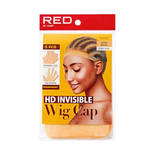 RED BY KISS HD WIG CAP DARK BEIGE HVP24