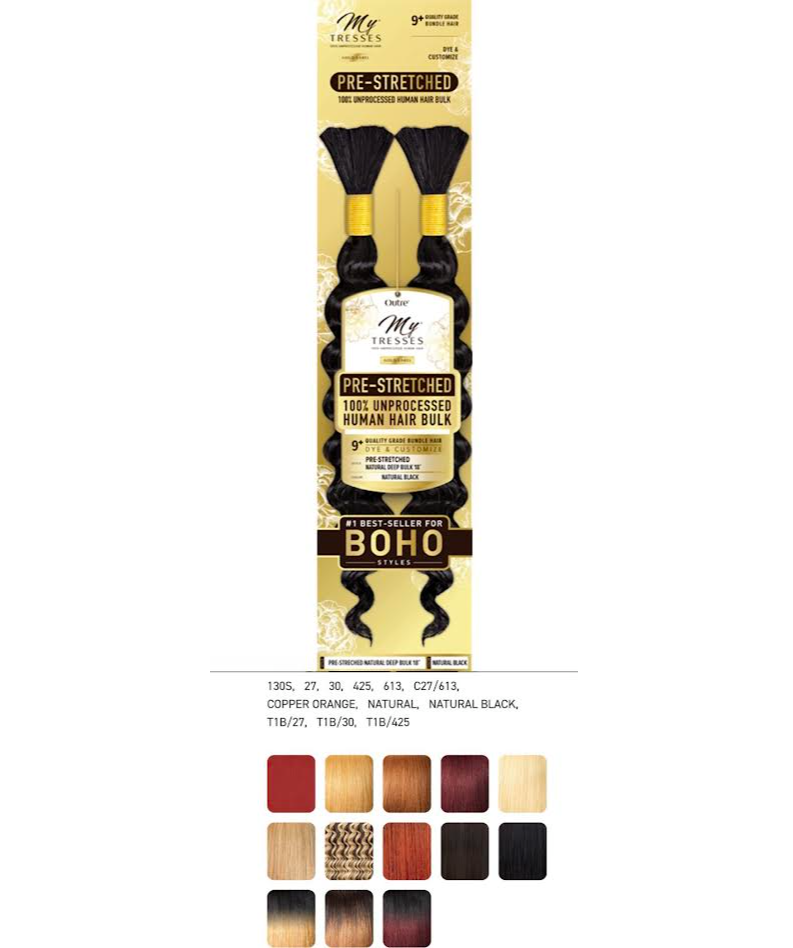 OUTRE GOLD LABEL NATURAL DEEP BULK 18'' COLOR 613