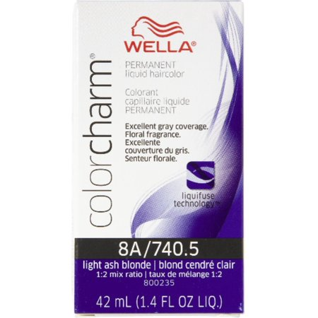 WELLA COLORCHARM LIQUID 8A/740.5 LIGHT ASH BLONDE N